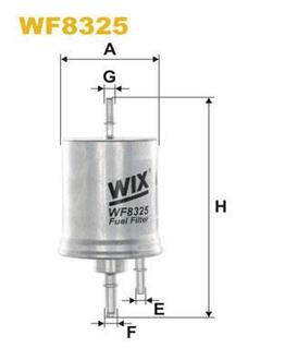 WF8325 WIX FILTERS Топливный фильтр