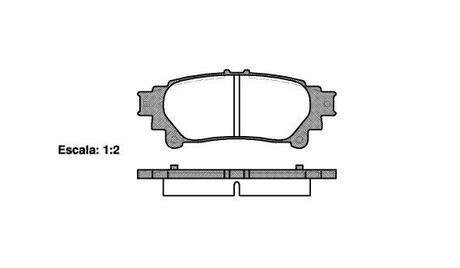 P12953.00 WOKING Колодки тормозные дисковые задние Lexus Gs (grl1_, gwl1_) 2.5 11-,Lexus Gs (grl1_ ()