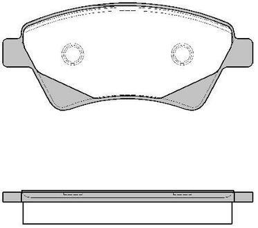 P8763.20 WOKING Комплект тормозных колодок, дисковый тормоз