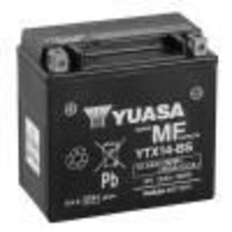YTX14-BS YUASA МОТО 12V 12,6Ah MF VRLA Battery (сухозаряжений)