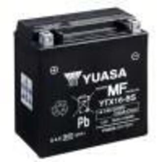 YTX16-BS YUASA МОТО 12V 14,7Ah MF VRLA Battery (сухозаряжений)