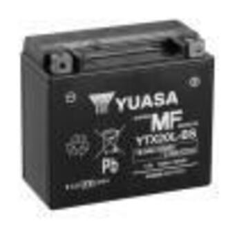 YTX20L-BS YUASA МОТО 12V 18,9Ah MF VRLA Battery (сухозаряжений)