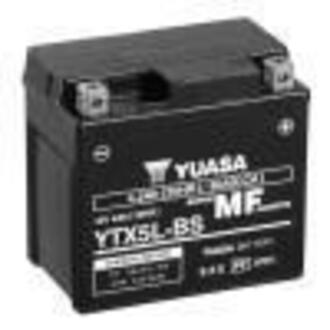 YTX5L-BS YUASA МОТО 12V 4Ah MF VRLA Battery AGM (сухозаряжений)