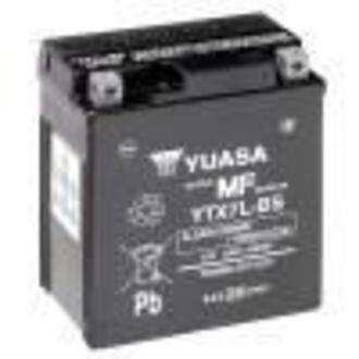 YTX7L-BS YUASA МОТО 12V 6Ah MF VRLA Battery AGM (сухозаряжений)